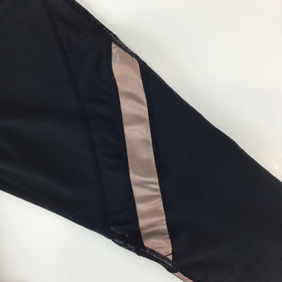 Fabletics Brogan Metallic Black & Bronze Legging | Large - Picture 6 of 11